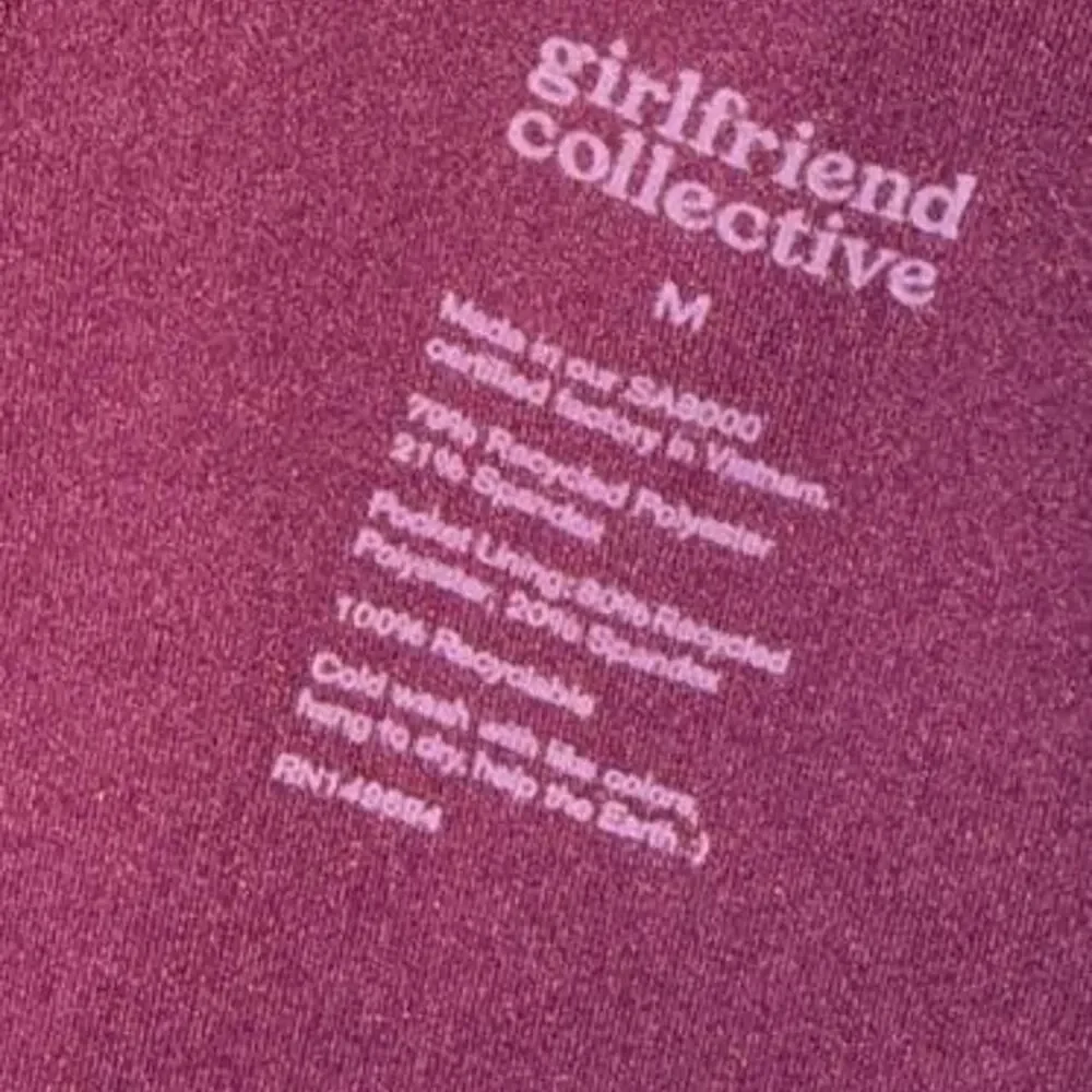 Girlfriend-collective Women's Purple and Pink Skirt